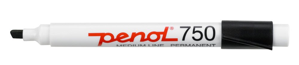 Penol 750 marker 2-5mm Sort